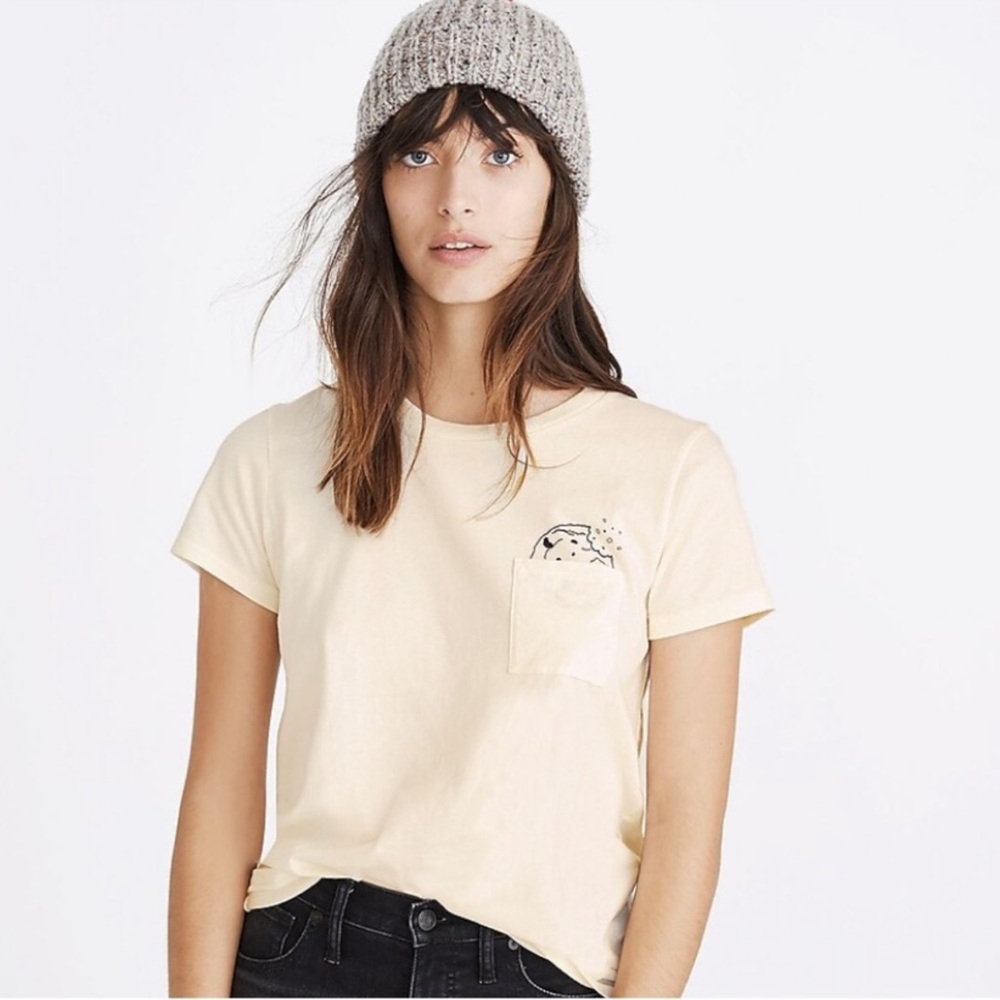 Madewell x Milk Bar Cookie Pocket Tee